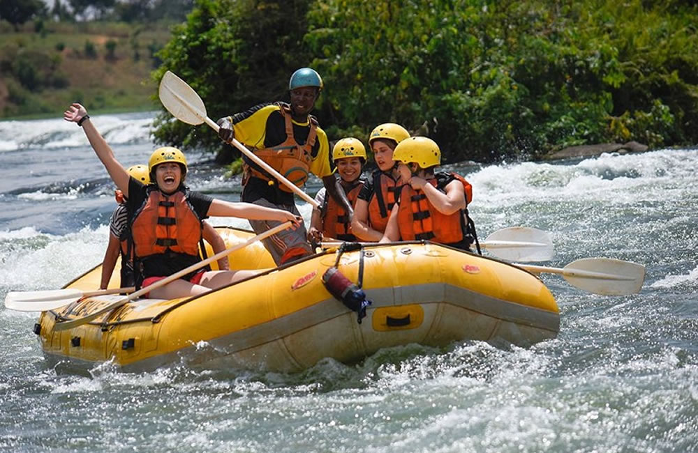 White Water Rafting in Uganda